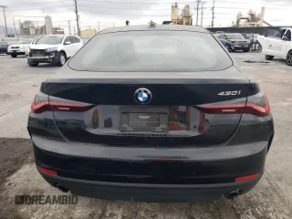 2022 BMW 4 Series 430i with VIN WBA63AV04NFM04338, listed as a Copart auction lot 71471224 with 63,671 mi miles and Salvage title. Bid and sale history available at DreamBid. Image 6.