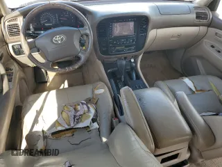 2002 Toyota Land Cruiser with VIN JTEHT05J022023356, listed as a Copart auction lot 80920884 with 359,995 mi miles and Salvage Title. Bid and sale history available at carsss.com. Image 8.