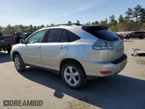 2008 Lexus RX 350 with VIN JTJGK31U989850645, listed as a Copart auction lot 54941345 with 153,655 mi miles and Clean Title. Bid and sale history available at DreamBid. Image 2.