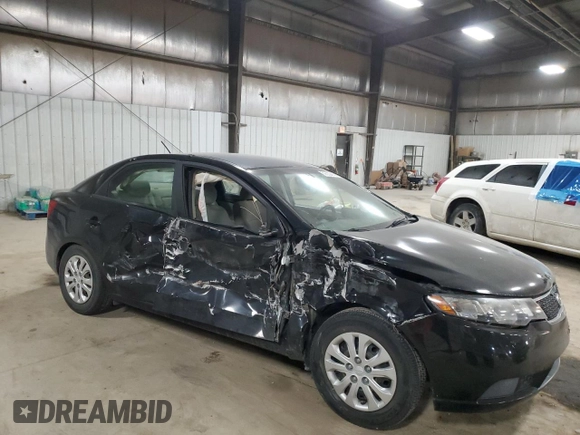 2011 Kia Forte LX with VIN KNAFT4A28B5436736, listed as a Copart auction lot 89303965 with 120,058 mi miles and Salvage Title. Bid and sale history available at carsss.com. Image 4.