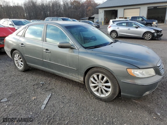 2007 Hyundai Azera SE with VIN KMHFC46F57A174411, listed as a Copart auction lot 78999364 with 131,941 mi miles and Salvage Title. Bid and sale history available at carsss.com. Image 4.