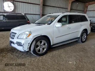2010 Mercedes-Benz GL-Class GL 450 with VIN 4JGBF7BE9AA623133, listed as a Copart auction lot 75723614 with 212,851 mi miles and Salvage Title. Bid and sale history available at carsss.com. Image 1.