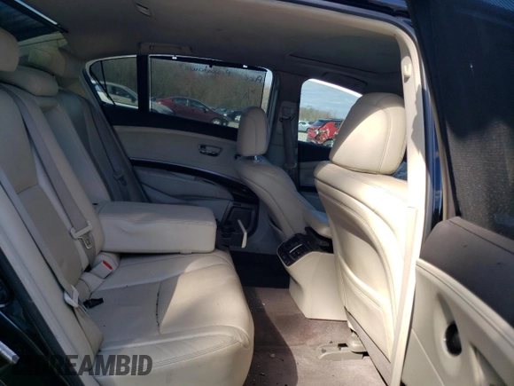 2014 Acura RLX Advance Pkg with VIN JH4KC1F98EC003843, listed as a Copart auction lot 47016234 with 182,897 mi miles and Salvage Title. Bid and sale history available at carsss.com. Image 10.