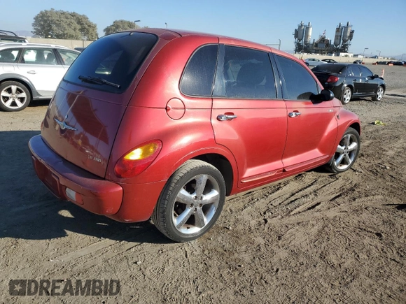 2003 Chrysler PT Cruiser GT z VIN 3C8FY78G33T540557, wystawiony jako Copart lot #75767804 z przebiegiem 99 530 mil mil oraz Szkoda całkowita • Salvage title. Historia ofert i sprzedaży dostępna na DreamBid. Obrazek 3.
