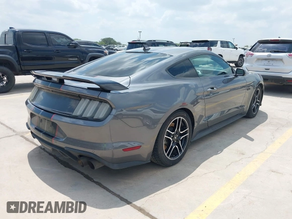 2021 Ford Mustang GT with VIN 1FA6P8CF5M5126714, listed as a IAAI auction lot 42320269 with 37,435 mi miles and . Bid and sale history available at DreamBid. Image 4.