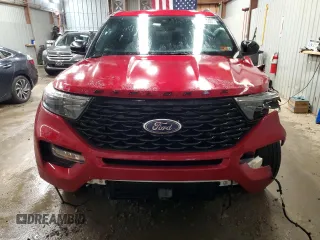 2023 Ford Explorer ST-Line with VIN 1FMSK8KH0PGC01673, listed as a Copart auction lot 62283555 with 7,800 mi miles and Salvage title. Bid and sale history available at DreamBid. Image 5.