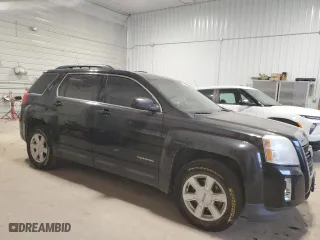 2011 GMC Terrain SLE-2 with VIN 2CTFLTEC5B6246580, listed as a Copart auction lot 44506335 with 142,408 mi miles and Salvage Title. Bid and sale history available at carsss.com. Image 4.