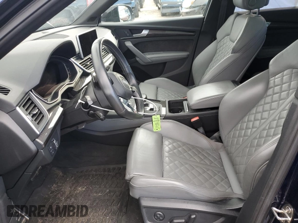 2019 Audi SQ5 Premium Plus with VIN WA1B4AFY0K2093491, listed as a Copart auction lot 86617854 with 39,630 mi miles and Salvage Title. Bid and sale history available at carsss.com. Image 7.
