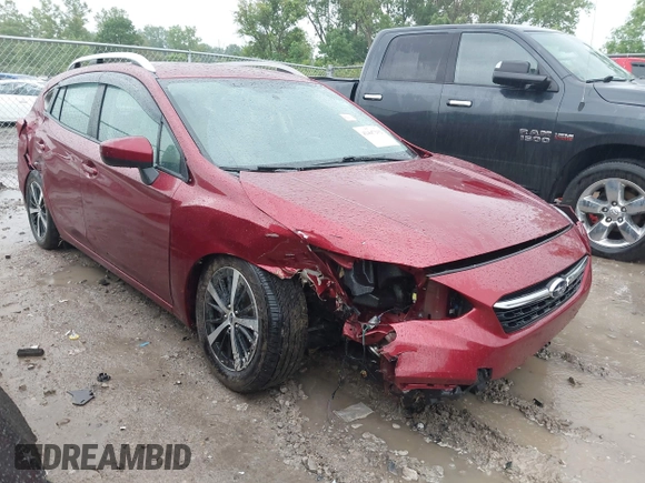 2023 Subaru Impreza Premium with VIN 4S3GTAV68P3701225, listed as a IAAI auction lot 42447232 with 42,983 mi miles and . Bid and sale history available at DreamBid. Image 1.