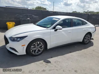 2021 Hyundai Sonata SEL with VIN 5NPEL4JA9MH107603, listed as a Copart auction lot 51212815 with 38,508 mi miles and Salvage Title. Bid and sale history available at carsss.com. Image 1.