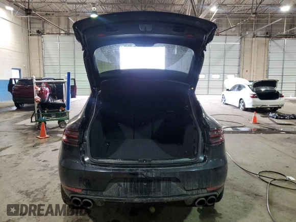 2018 Porsche Macan GTS with VIN WP1AG2A53JLB60541, listed as a Copart auction lot 46892845 with 60,951 mi miles and Clean Title. Bid and sale history available at DreamBid. Image 6.