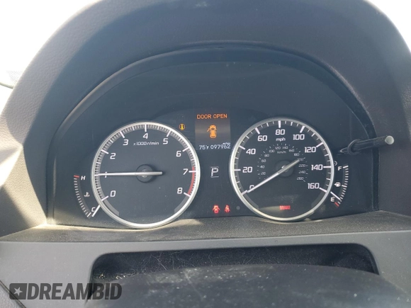 2017 Acura RDX w/Technology Pkg with VIN 5J8TB4H51HL036242, listed as a Copart auction lot 52037805 with 97,962 mi miles and Salvage Title. Bid and sale history available at carsss.com. Image 9.