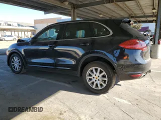 2014 Porsche Cayenne with VIN WP1AA2A26ELA97240, listed as a Copart auction lot 46859635 with Not Provided miles and Salvage Title. Bid and sale history available at DreamBid. Image 2.