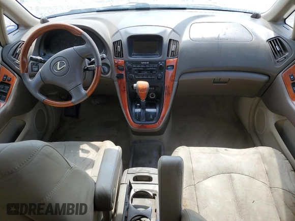2002 Lexus RX 300 with VIN JTJHF10U220261317, listed as a Copart auction lot 74466814 with 194,603 mi miles and Non Repairable. Bid and sale history available at carsss.com. Image 8.