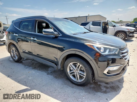 2018 Hyundai Santa Fe 2.4L с VIN 5XYZU3LB9JG535186, выставлен на аукционе Copart как лот 60098585 с пробегом 105 128 миль миль и Списание • Salvage title. История ставок и продаж доступна на DreamBid. Изображение 4.
