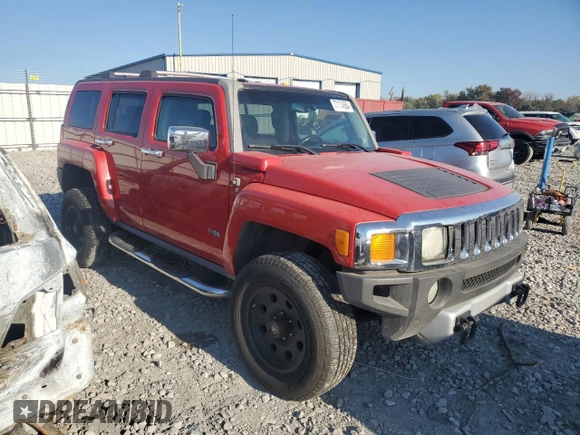 2008 Hummer H3 SUV Luxury with VIN 5GTEN43E988199691, listed as a Copart auction lot 77174584 with 139,259 mi miles and Clean Title. Bid and sale history available at carsss.com. Image 4.