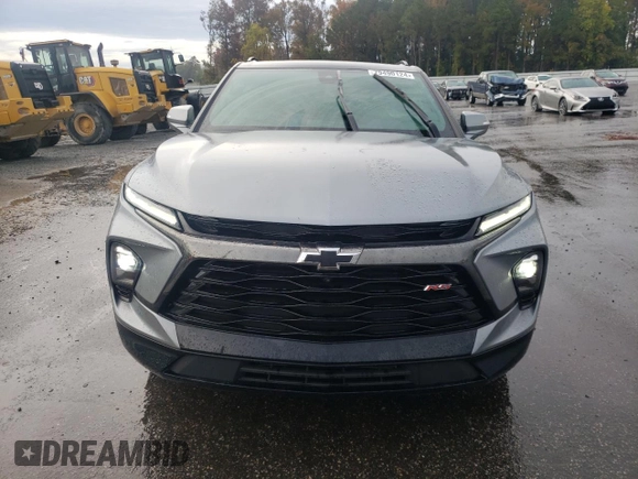 2024 Chevrolet Blazer RS with VIN 3GNKBERS8RS125684, listed as a Copart auction lot 79490124 with 3,833 mi miles and Salvage Title. Bid and sale history available at carsss.com. Image 5.