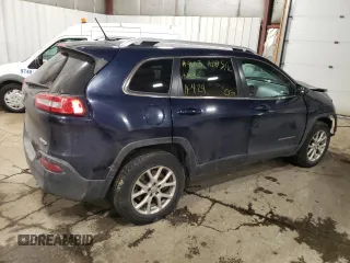 2015 Jeep Cherokee Latitude with VIN 1C4PJMCB5FW679396, listed as a Copart auction lot 79901604 with 114,410 mi miles and Salvage Title. Bid and sale history available at carsss.com. Image 3.