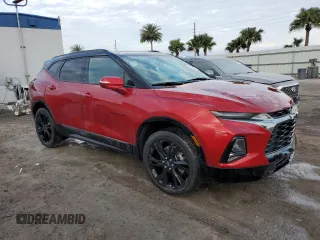 2022 Chevrolet Blazer RS with VIN 3GNKBERS7NS136492, listed as a Copart auction lot 86454394 with Not provided miles and Non repairable. Bid and sale history available at DreamBid. Image 4.