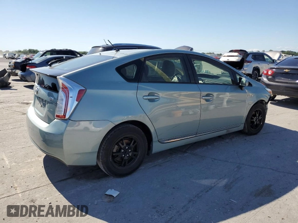 2013 Toyota Prius One z VIN JTDKN3DUXD5693466, wystawiony jako Copart lot #58001555 z przebiegiem 148 564 mil mil oraz Szkoda całkowita • Salvage title. Historia ofert i sprzedaży dostępna na DreamBid. Obrazek 3.