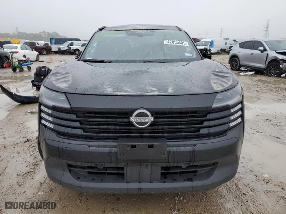2025 Nissan Kicks SV with VIN 3N8AP6CA2SL320650, listed as a Copart auction lot 42855605 with 3,204 mi miles and Salvage Title. Bid and sale history available at carsss.com. Image 5.