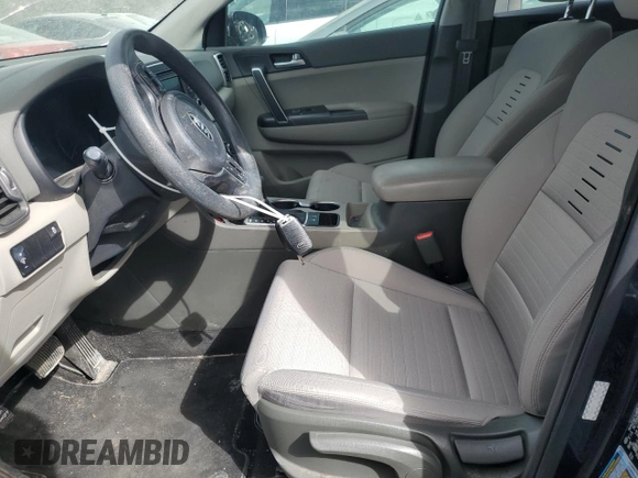 2018 Kia Sportage LX with VIN KNDPM3AC1J7478966, listed as a Copart auction lot 49420255 with 121,558 mi miles and Salvage Title. Bid and sale history available at carsss.com. Image 7.