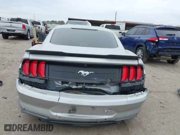 2019 Ford Mustang EcoBoost with VIN 1FA6P8TH8K5172035, listed as a IAAI auction lot 41527251 with 93,549 mi miles and . Bid and sale history available at carsss.com. Image 16.