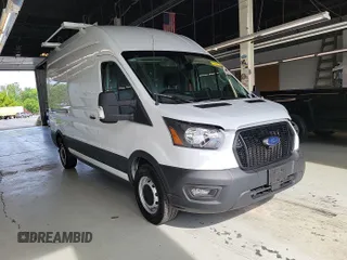 2023 Ford Transit Cargo with VIN 1FTBR1X86PKB99022, listed as a IAAI auction lot 42841650 with 14,234 mi miles and . Bid and sale history available at DreamBid. Image 19.