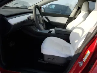 2022 Tesla Model Y Long Range with VIN 7SAYGDEE1NF458443, listed as a Copart auction lot 46497265 with 59,721 mi miles and Salvage Title. Bid and sale history available at carsss.com. Image 7.