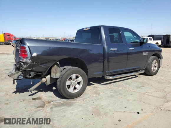 2017 Ram 1500 Express with VIN 1C6RR6FG5HS846894, listed as a Copart auction lot 56737595 with 89,480 mi miles and Salvage title. Bid and sale history available at DreamBid. Image 3.