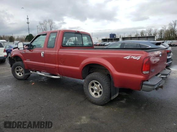 2003 Ford Super Duty F-250 XL with VIN 1FTNX21P23EB54483, listed as a Copart auction lot 84899354 with 0 mi miles and Salvage Title. Bid and sale history available at carsss.com. Image 2.