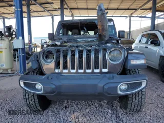 2019 Jeep Wrangler Unlimited Sahara with VIN 1C4HJXENXKW617130, listed as a Copart auction lot 47091255 with Not provided miles and Salvage title. Bid and sale history available at DreamBid. Image 5.