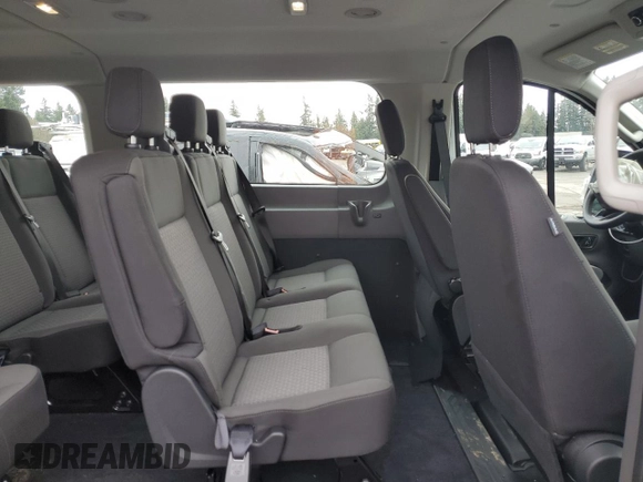 2024 Ford Transit Passenger XL with VIN 1FBAX9Y82RKB14246, listed as a Copart auction lot 49182855 with 2,167 mi miles and Salvage Title. Bid and sale history available at DreamBid. Image 11.