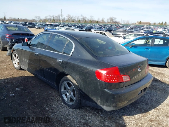 2004 Infiniti G35 w/Leather with VIN JNKCV51E74M113978, listed as a IAAI auction lot 41759577 with 174,290 mi miles and . Bid and sale history available at DreamBid. Image 3.