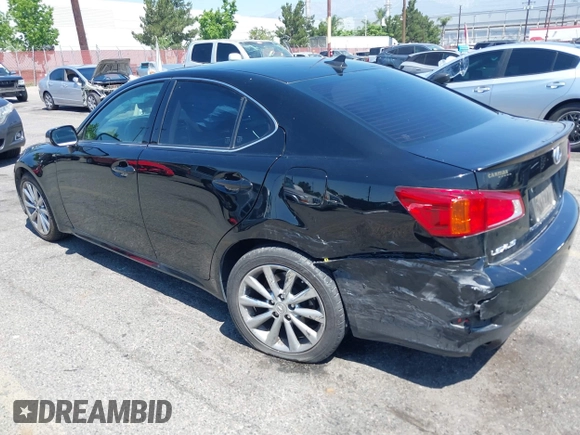 2010 Lexus IS 250 with VIN JTHBF5C27A5129048, listed as a IAAI auction lot 42386061 with 97,195 mi miles and . Bid and sale history available at DreamBid. Image 3.