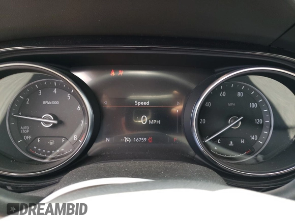 2023 Buick Encore GX Select with VIN KL4MMDS24PB140847, listed as a Copart auction lot 57037035 with 16,759 mi miles and Salvage title. Bid and sale history available at DreamBid. Image 9.