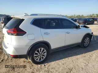 2018 Nissan Rogue SV with VIN KNMAT2MT6JP531904, listed as a Copart auction lot 50348865 with 131,401 mi miles and Salvage Title. Bid and sale history available at carsss.com. Image 3.
