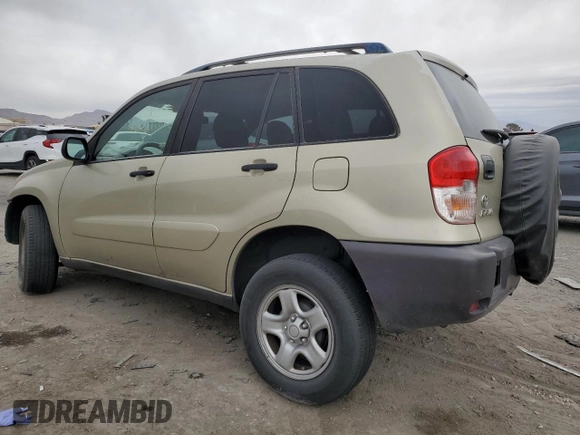 2003 Toyota RAV4 with VIN JTEGH20V030092631, listed as a Copart auction lot 48082395 with 189,802 mi miles and Salvage Title. Bid and sale history available at DreamBid. Image 2.