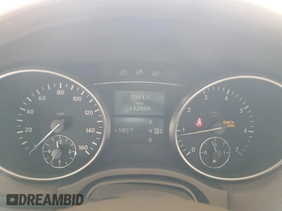2007 Mercedes-Benz GL-Class with VIN 4JGBF71E47A156956, listed as a Copart auction lot 74045164 with 142,489 mi miles and Salvage Title. Bid and sale history available at carsss.com. Image 9.