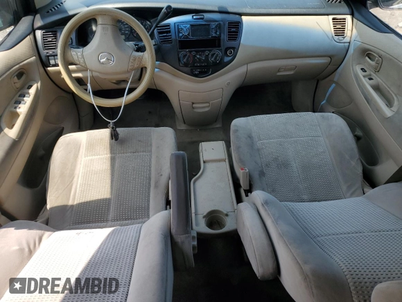 2004 Mazda MPV LX with VIN JM3LW28A040512021, listed as a Copart auction lot 78724224 with 100,109 mi miles and Salvage Title. Bid and sale history available at carsss.com. Image 8.