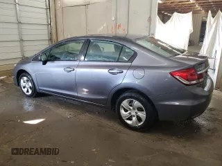 2015 Honda Civic LX with VIN 19XFB2F57FE018983, listed as a Copart auction lot 54947805 with 312,148 mi miles and Salvage Title. Bid and sale history available at DreamBid. Image 2.