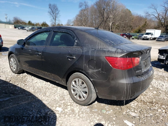 2011 Kia Forte EX with VIN KNAFU4A25B5452938, listed as a Copart auction lot 46261805 with 243,645 mi miles and Salvage Title. Bid and sale history available at carsss.com. Image 2.