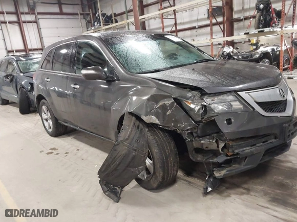 2011 Acura MDX Tech Pkg with VIN 2HNYD2H60BH001167, listed as a IAAI auction lot 41749894 with 205,211 mi miles. Bid and sale history available at carsss.com. Image 1.