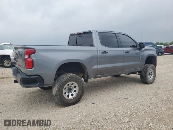 2021 Chevrolet Silverado 1500 LTZ with VIN 3GCUYGED0MG346971, listed as a Copart auction lot 51762875 with Not Provided miles and Salvage Title. Bid and sale history available at DreamBid. Image 3.