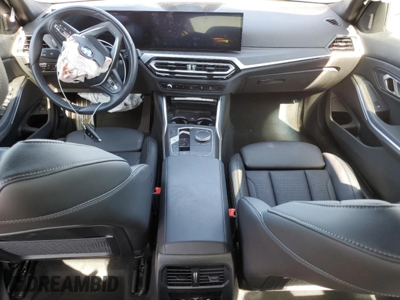 2023 BMW 3 Series 330i with VIN 3MW69FF08P8D62326, listed as a Copart auction lot 45002075 with 15,058 mi miles and Salvage Title. Bid and sale history available at carsss.com. Image 8.