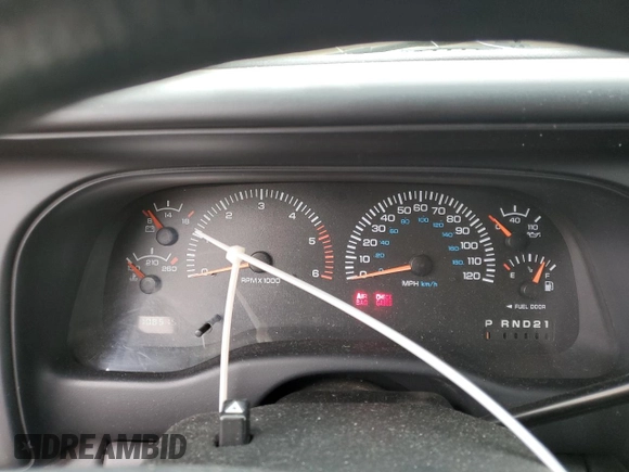1999 Dodge Dakota SLT with VIN 1B7FL26X8XS161292, listed as a Copart auction lot 83675504 with 108,515 mi miles and Salvage Title. Bid and sale history available at carsss.com. Image 9.