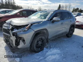 2021 Toyota RAV4 Hybrid XLE with VIN 2T3RWRFV1MW119500, listed as a Copart auction lot 45502855 with 65,031 mi miles and Salvage Title. Bid and sale history available at carsss.com. Image 1.