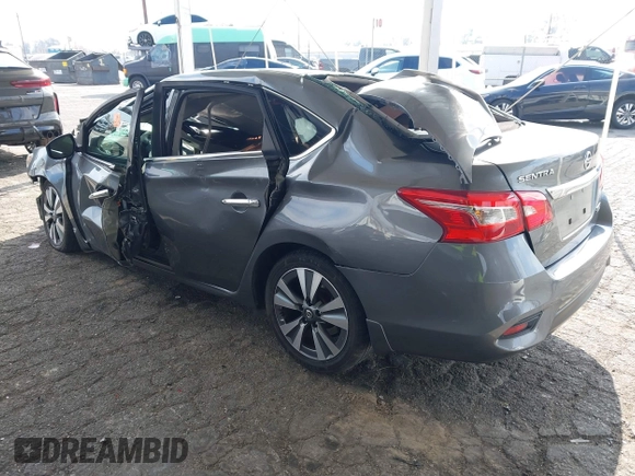2019 Nissan Sentra SV with VIN 3N1AB7AP9KY301669, listed as a IAAI auction lot 41456677 with 96,237 mi miles and . Bid and sale history available at DreamBid. Image 3.