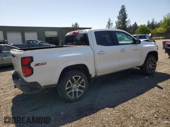 2023 Chevrolet Colorado 4WD Z71 with VIN 1GCPTDEK9P1207739, listed as a Copart auction lot 55450885 with 197 mi miles and Salvage Title. Bid and sale history available at DreamBid. Image 3.