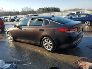 2018 Kia Optima LX with VIN KNAGT4L39J5233802, listed as a Copart auction lot 46636785 with 49,222 mi miles and Salvage Title. Bid and sale history available at carsss.com. Image 2.